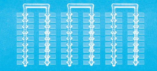 Preiser 97001 Clear Bases 7x5mm (108)