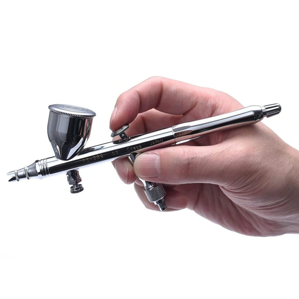 Mr Hobby PS-289 Procon Boy WA Plat. 03 v2 Airbrush Premium Compressor Bundle Kit