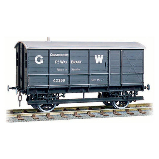 Parkside PS602 Permanent Way Brake Van GWR Wagon Kit O Gauge