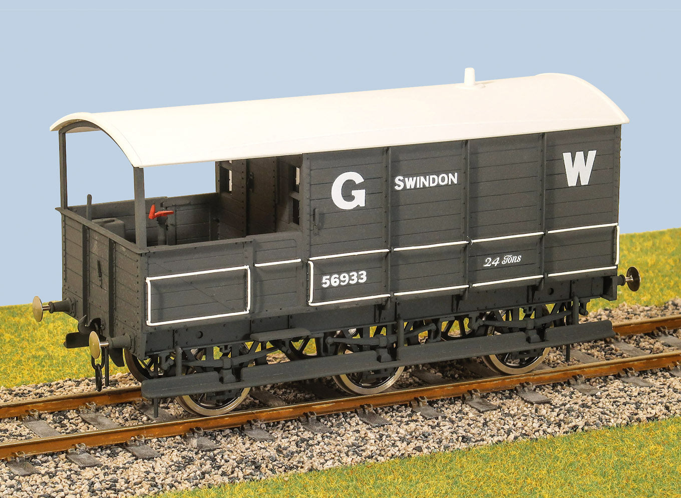 Parkside PS603 GWR 24ton Six Wheel Brake Van O Gauge