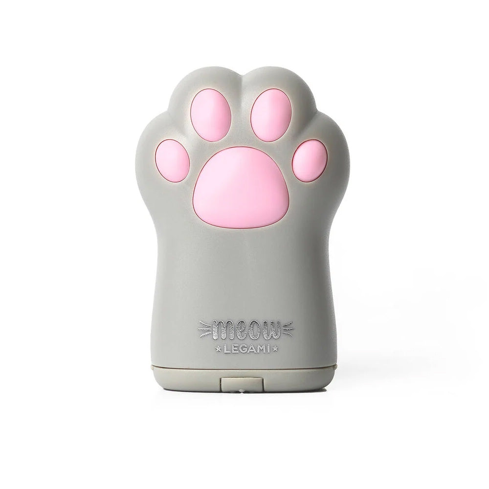Legami Pencil Sharpener w/Container - Meow Kitty Paw