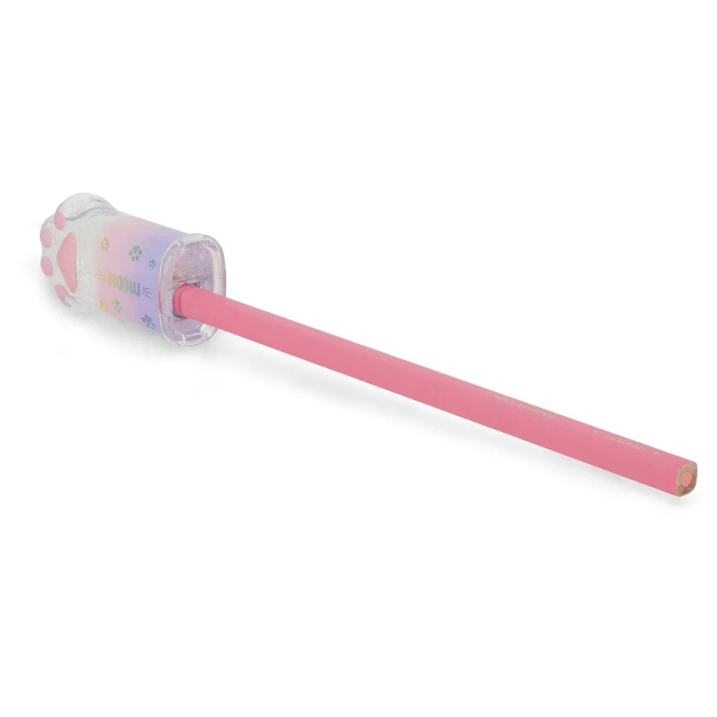 Legami Pencil Sharpener with Container - Meow Kitty Paw