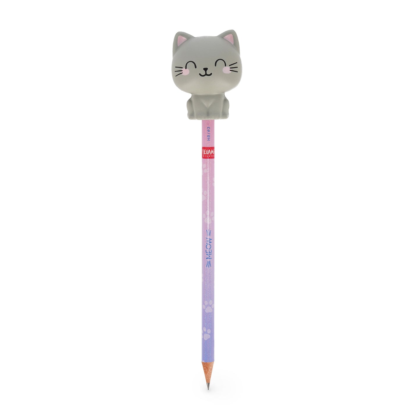 Legami Squeezies Pencil with Squishy - Kitty - HB