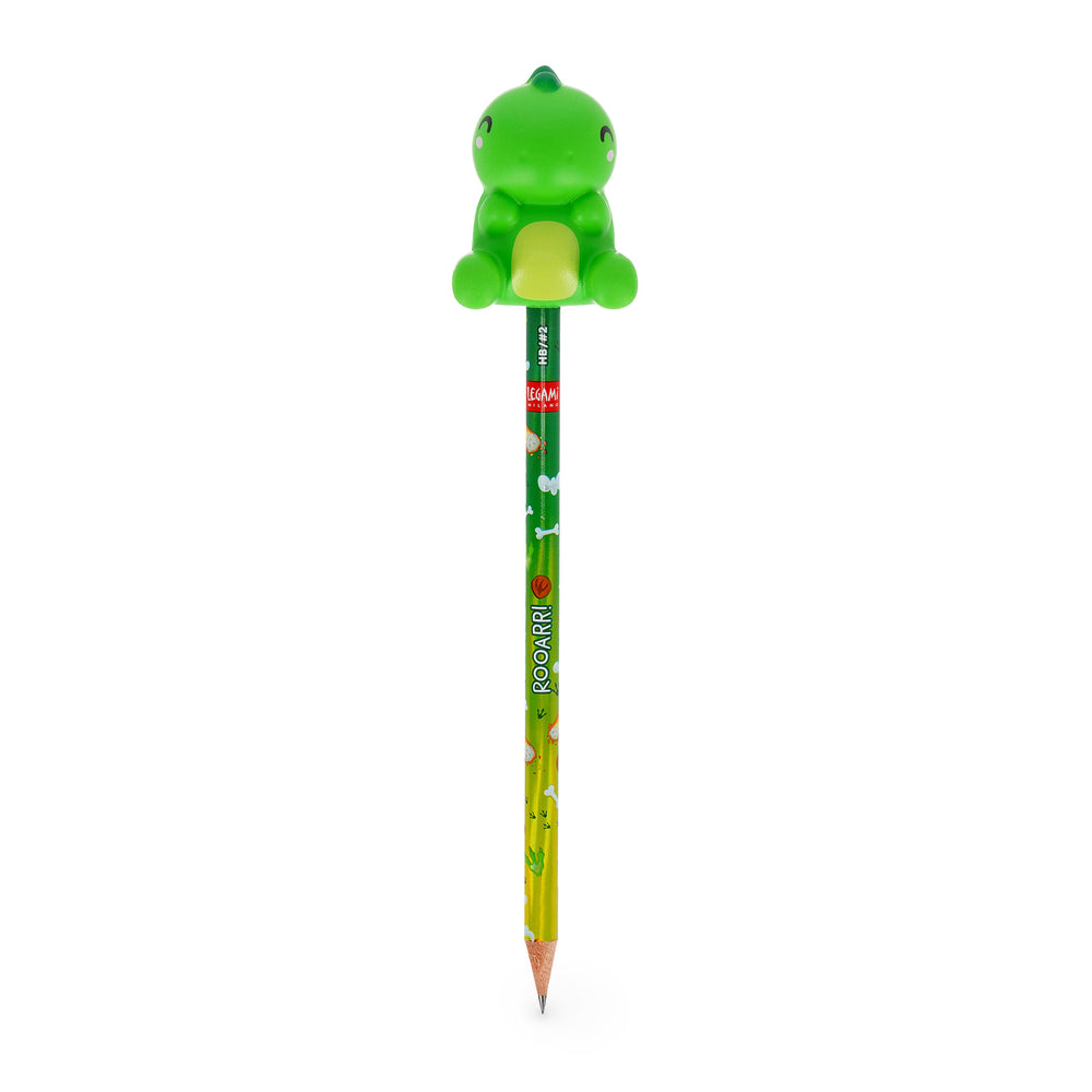 Legami Squeezies Pencil with Squishy - Dino - HB