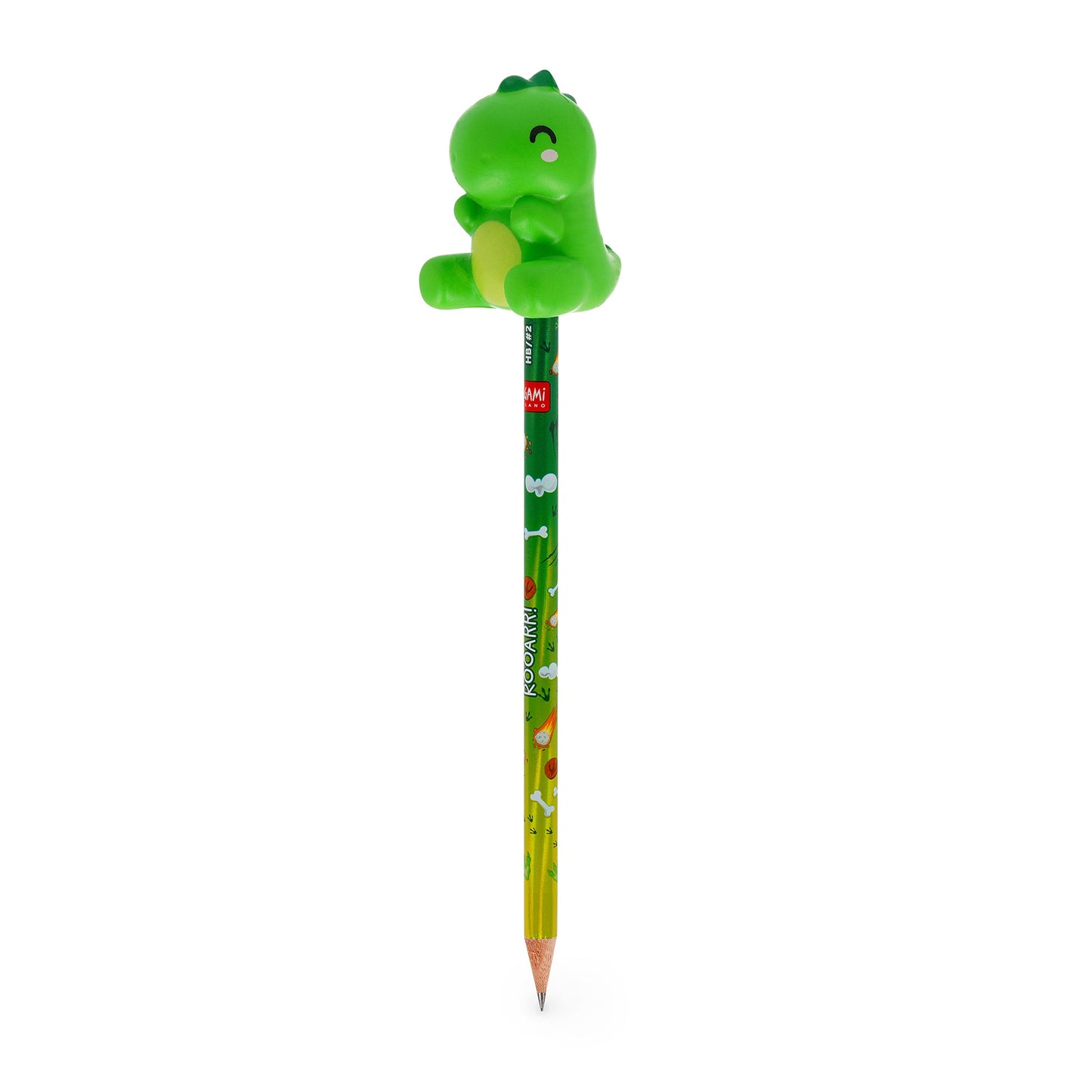Legami Squeezies Pencil with Squishy - Dino - HB