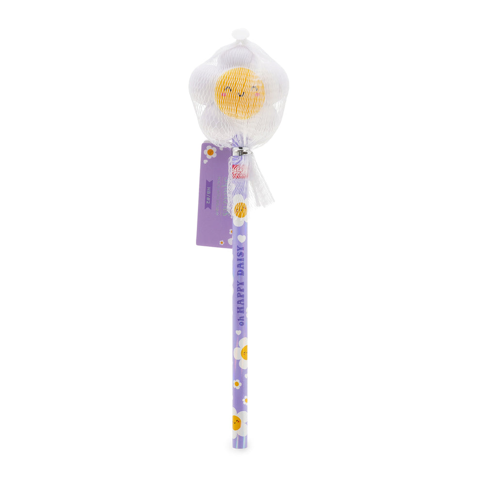 Legami Squeezies Pencil with Squishy - Daisy - HB