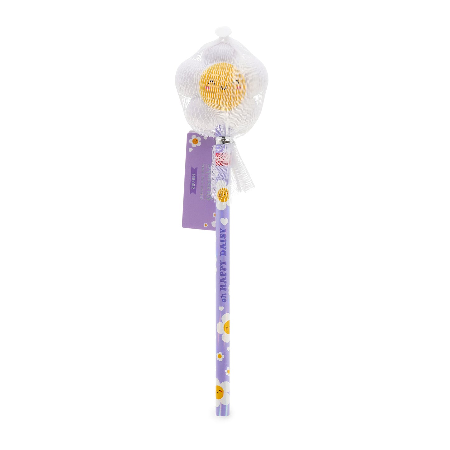 Legami Squeezies Pencil with Squishy - Daisy - HB