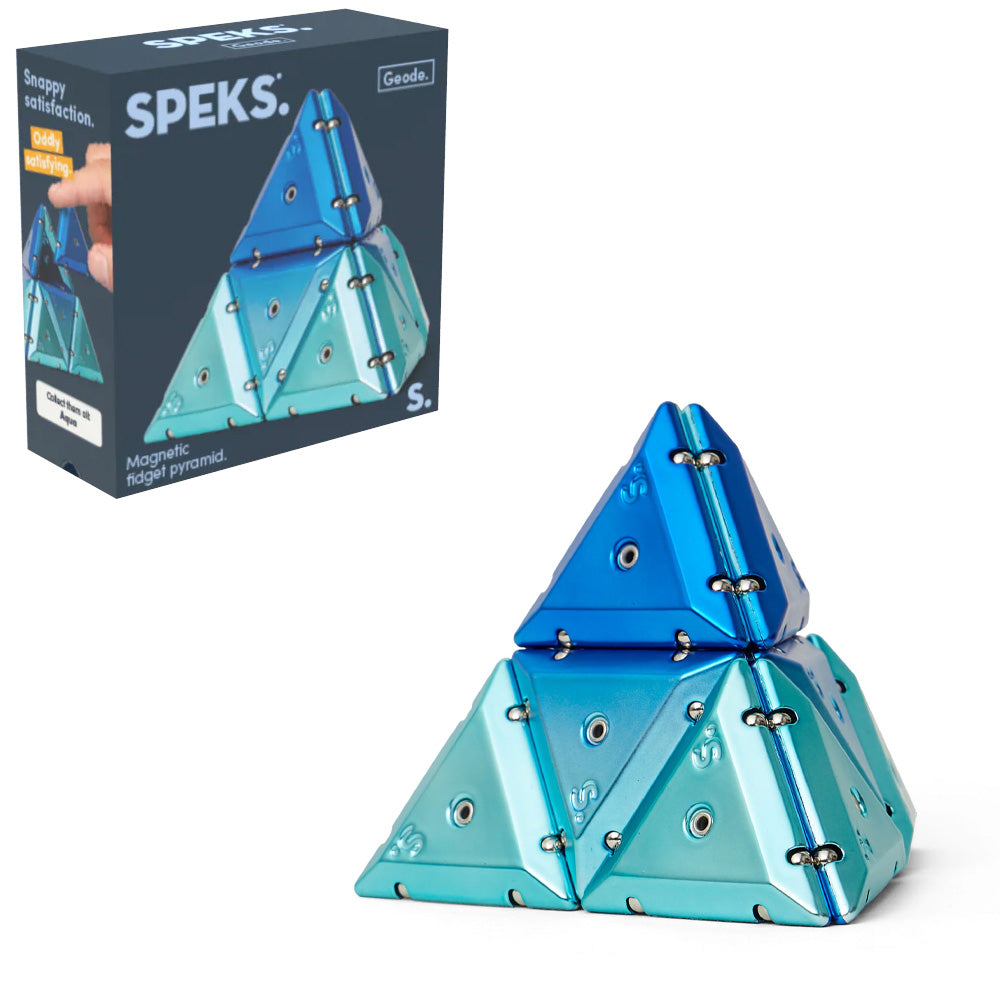 Speks Geode Pyramid Cosmos - Magnetic Fidget Toy