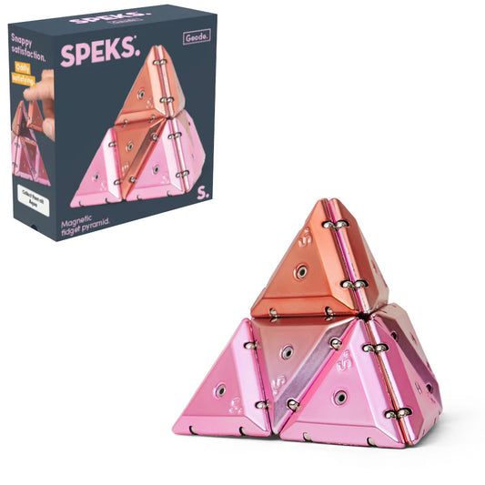 Speks Geode Pyramid Stellar - Magnetic Fidget Toy
