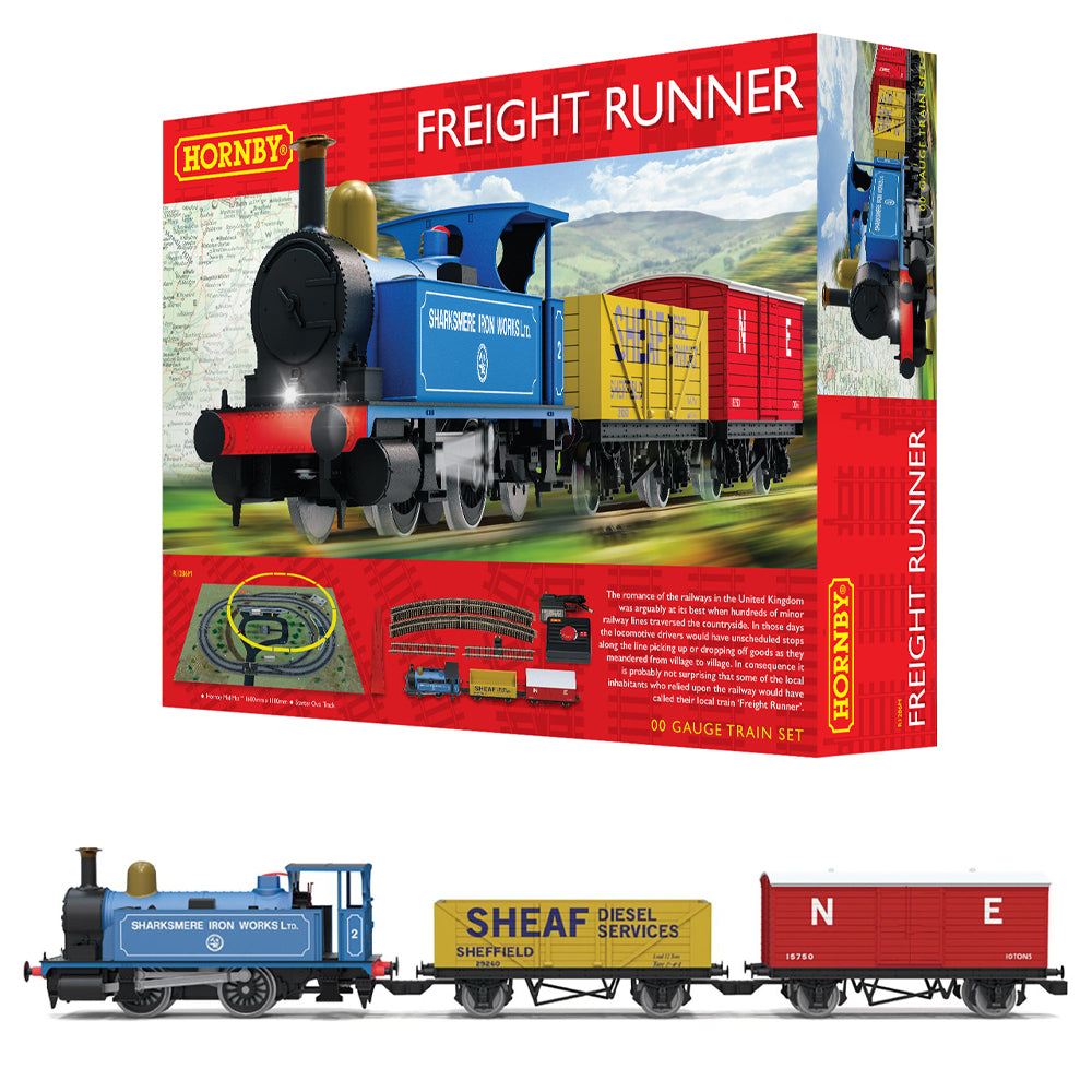 Hornby R1286M Freight Runner Train Set