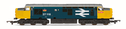 Hornby R30185 RailRoad Plus BR, Class 37, Co-Co, 37116 'Comet'- Era 8