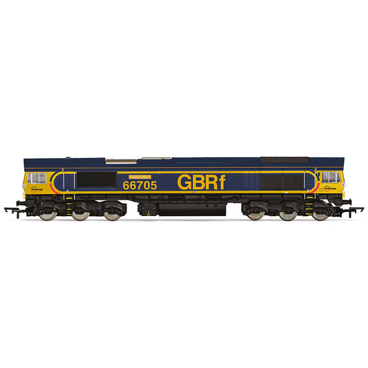 Hornby R30334 GBRf, Class 66, Co-Co, 66705 'Golden Jubilee' - Era 9 OO Gauge