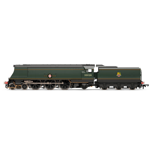 Hornby R30472SS BR Merchant Navy - Late BR Green - 35028 Clan Line - Steam Gen