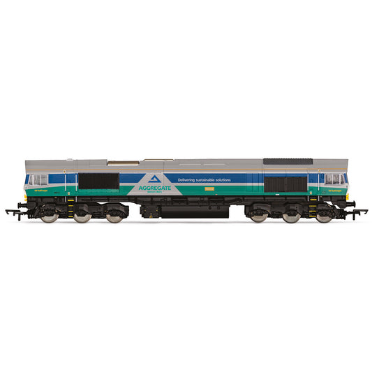 Hornby R30428TXS RailRoad Plus with Sound Aggregates Class 66 Sence 66711