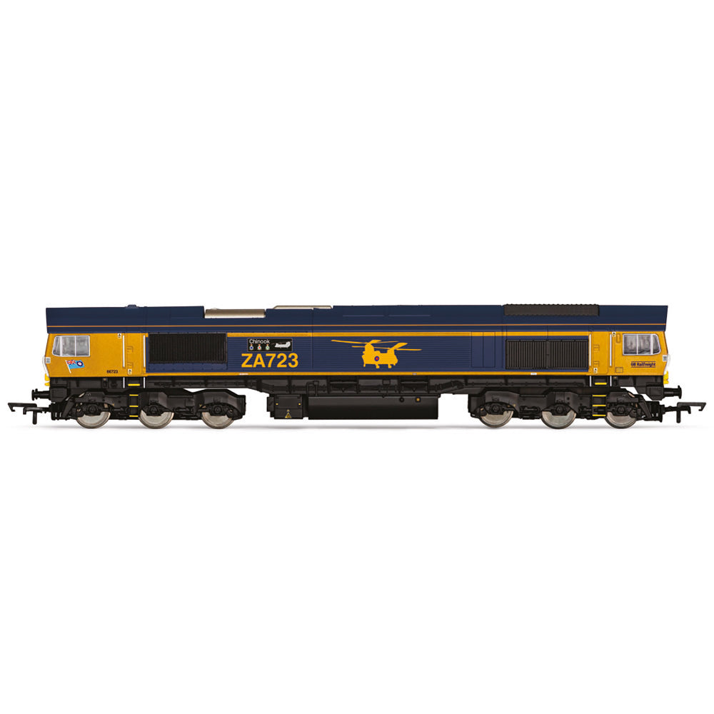 Hornby R30429TXS RailRoad Plus with Sound GBRf Class 66 Chinook 66723