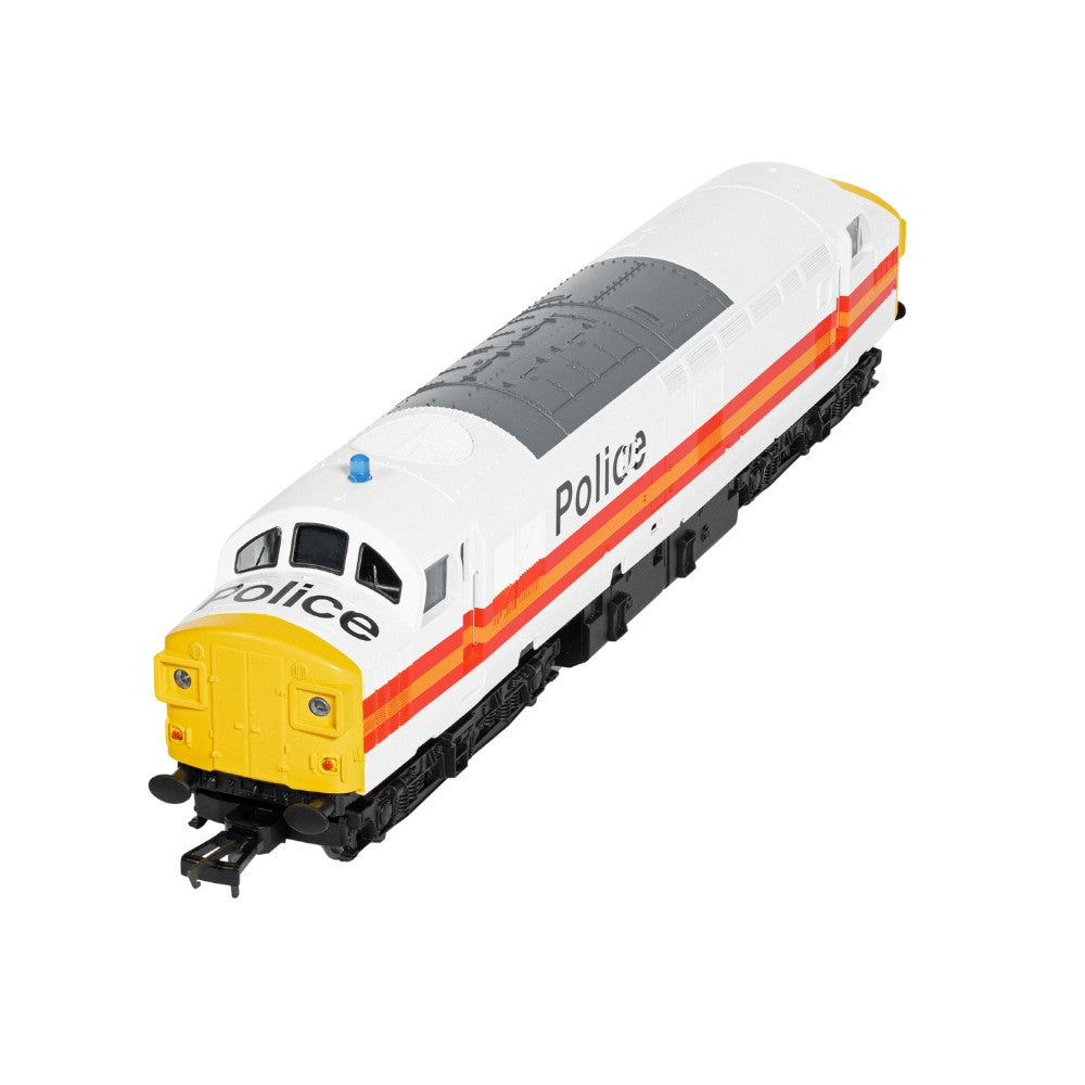 Hornby R30435TXS RailRoad BR Class 37 - '37093' Police Livery (DCC Sound Fitted)