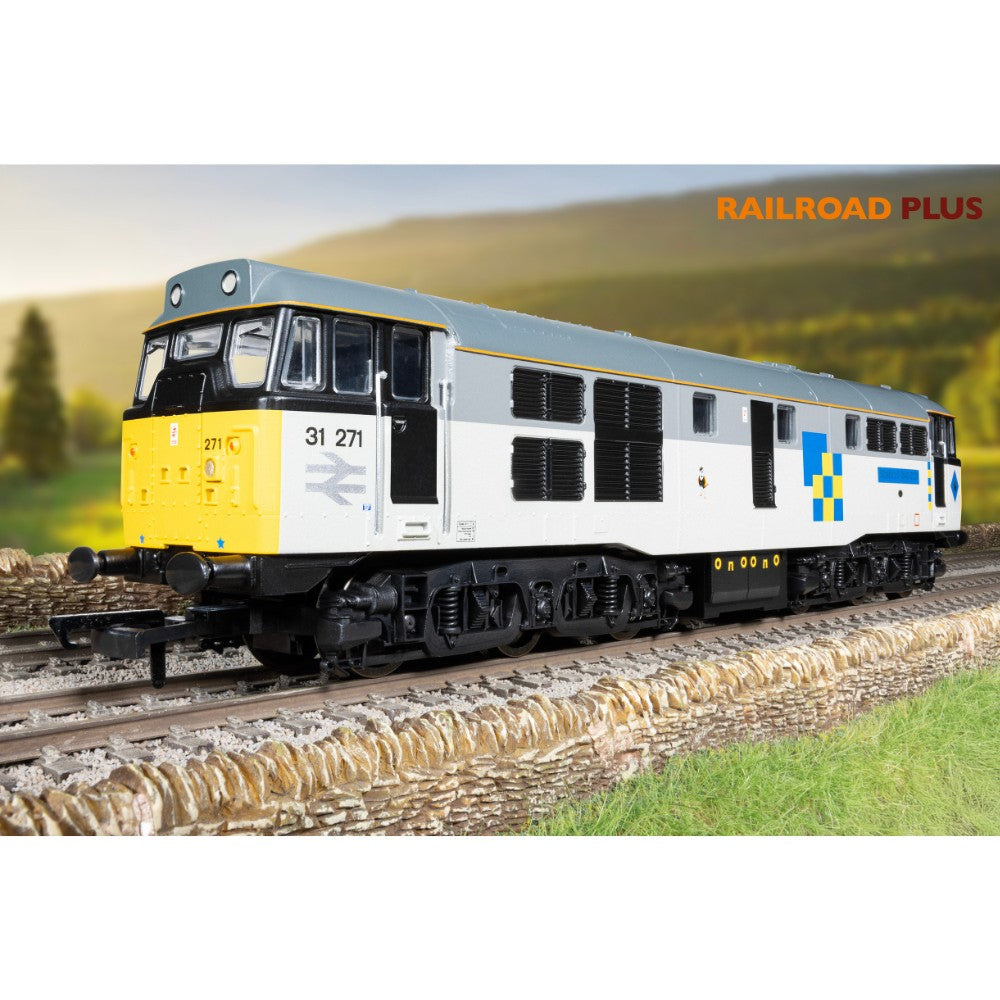 Hornby R30439TXS RailRoad TLF Construction Class 31 '31271' Stratford DCC SF