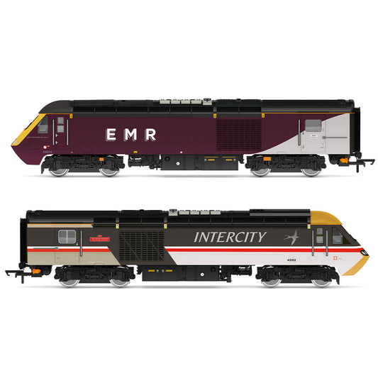 Hornby R30505 East Midlands Railway HST Train Pack - EMR 43274 & Intercity 43102
