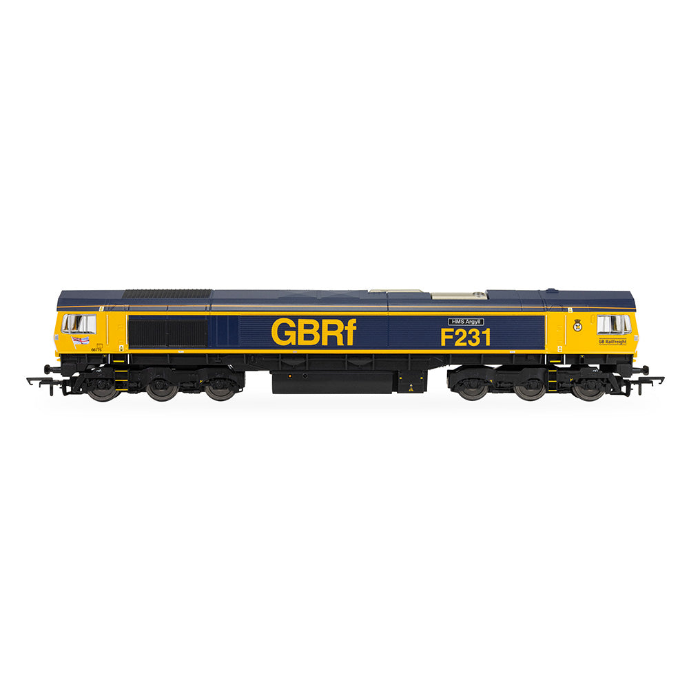 Hornby R30534 RailRoad GBRf Class 66 HMS Argyll 66775 HO/OO Gauge