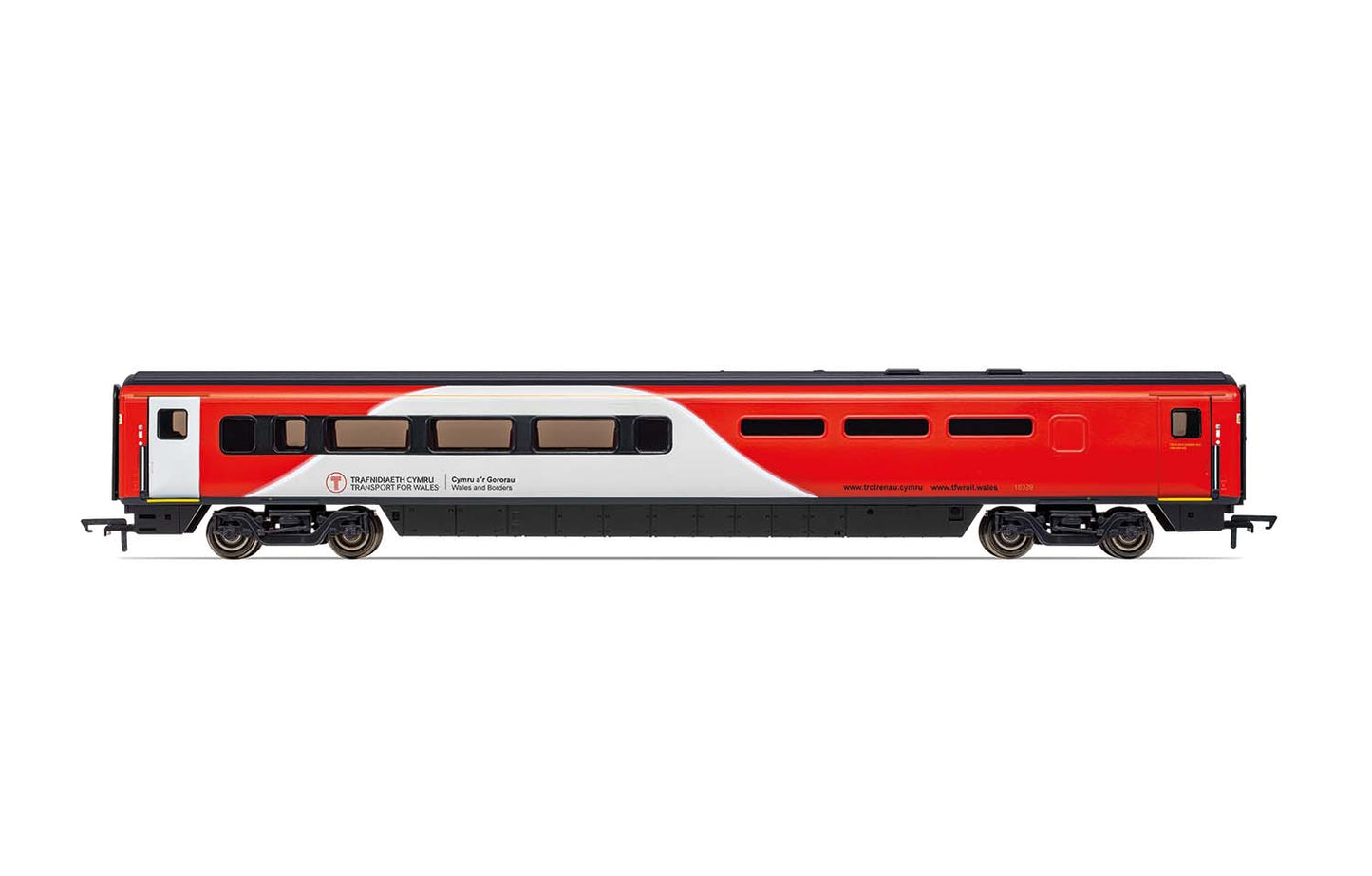 Hornby R40189 Transport for Wales, Mk4 Standard/Kitchen, 10328 - Era 11 OO Gauge