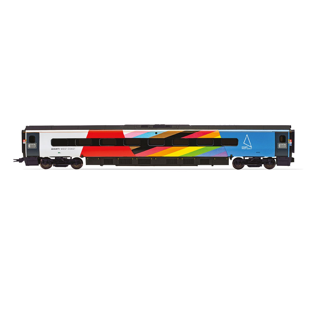 Hornby Coach R40200 Avanti West Coast, Pendolino Motor Standard (MS), Pride Livery - Era 11