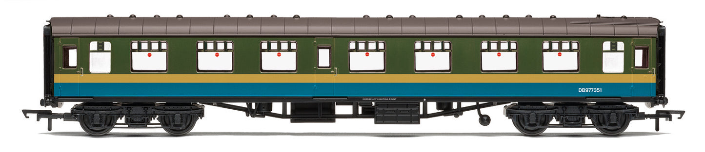 Hornby R40346 BR Departmental, exMk1 First Open, DB977351 - Era 8