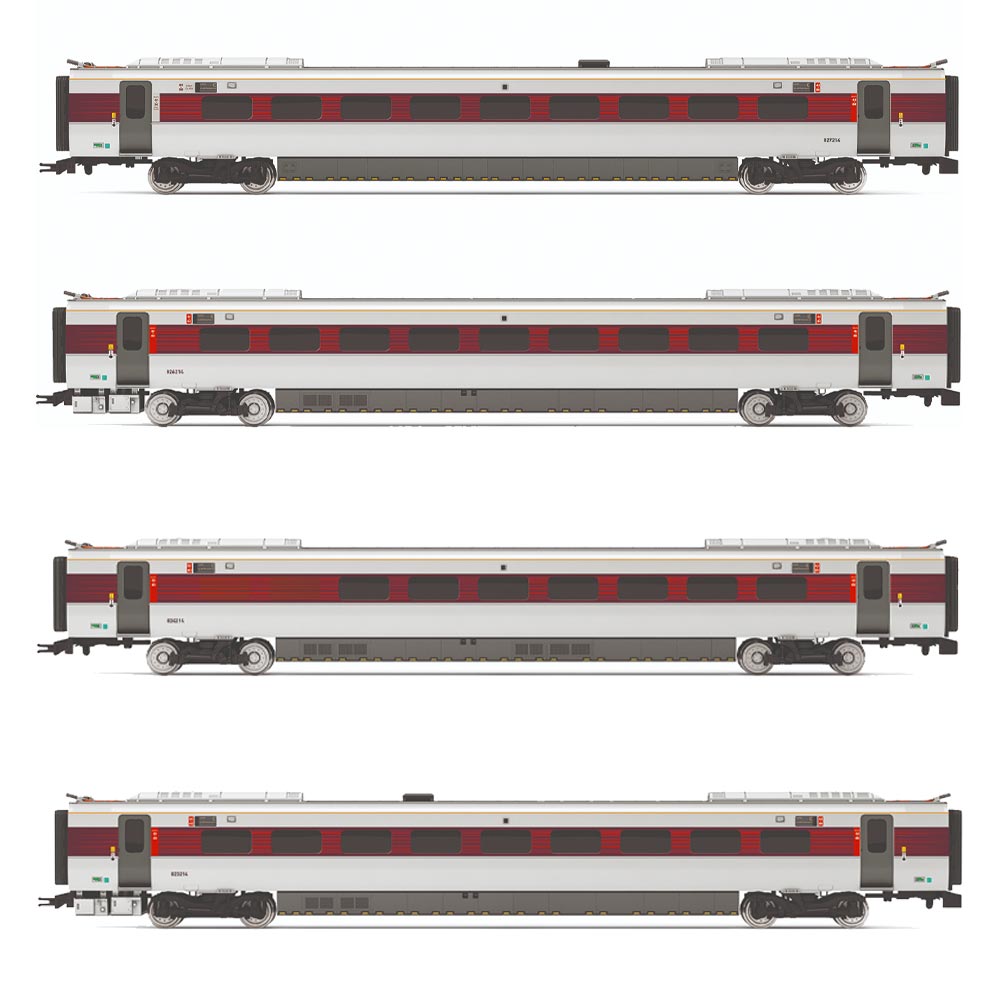 Hornby R40350 LNER, Class 801/2 Coach Pack - Era 11