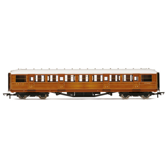 Hornby R40453 LNER Gresley Corridor Teak Coaches 3rd Class 31869