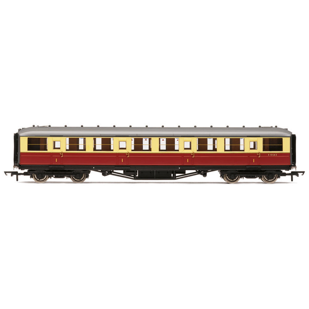 Hornby R40457 BR Gresley Corridor Crimson and Cream 1st Class E10126E