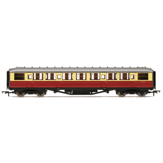 Hornby R40458 BR Gresley Corridor Crimson and Cream 3rd Class E11010E