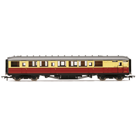 Hornby R40460 BR Gresley Corridor Crimson and Cream Composite Brake E9126E