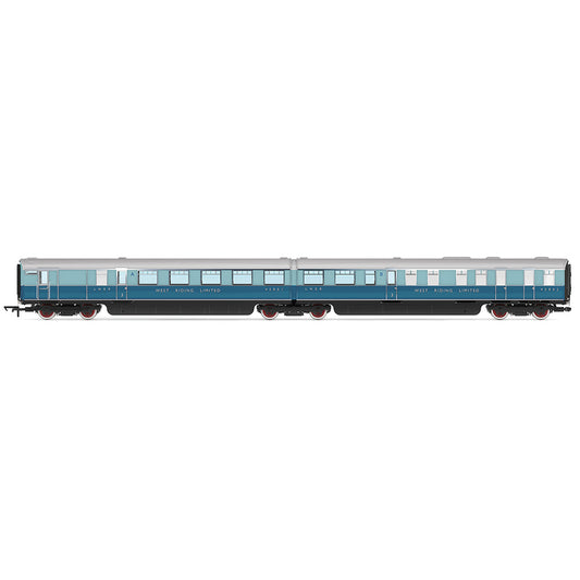 Hornby R40477 LNER West Riding Ltd Brake Third & Kitchen Third Artic. Coach Pack
