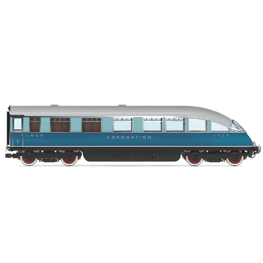 Hornby R40481 The One:One Collection LNER Coronation Observation Car 1729