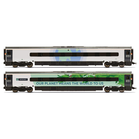 Hornby R40482 Avanti West Coast Class 390 Climate Change Livery Coach Pack 2