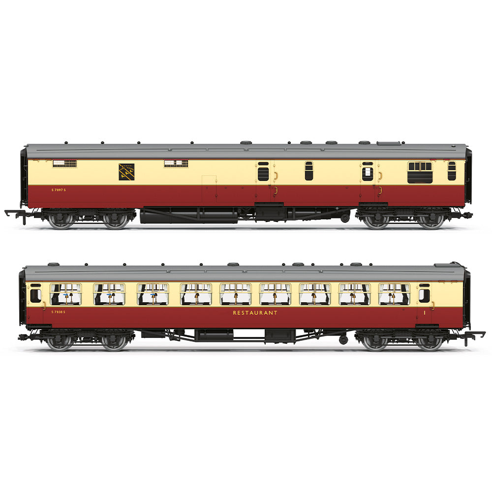 Hornby R40536 BR Kitchen/Buttery & Composite Restaurant Twin Pack Three Plovers