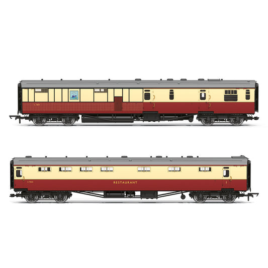 Hornby R40537 BR Kitchen and Buttery Car & Comp. Rest. Sign of the Dolphin