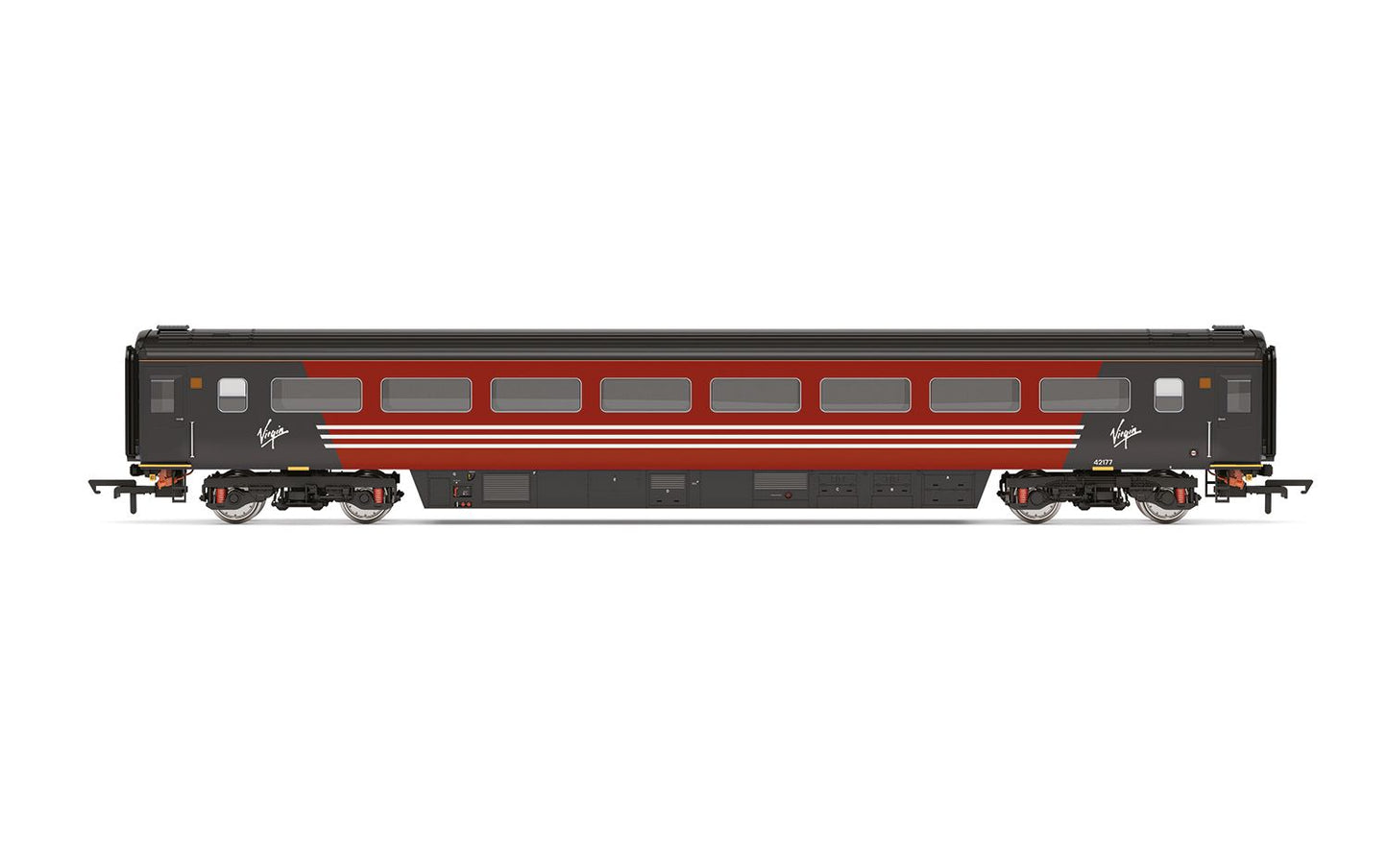 Hornby R40569 Virgin Mk3 Coach Pack (TS 42176, TS 42177, TS 42105 & TF 41059)