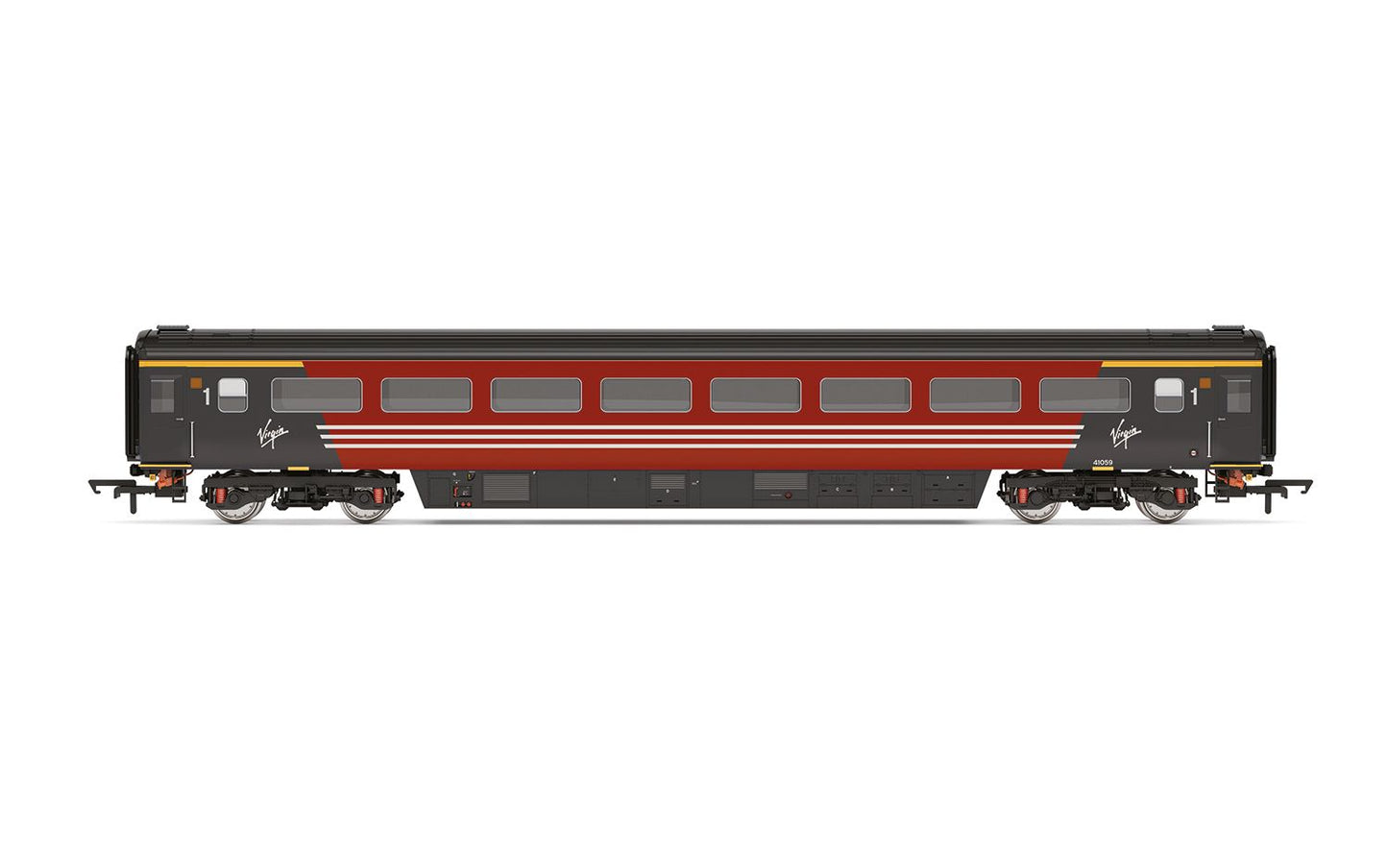 Hornby R40569 Virgin Mk3 Coach Pack (TS 42176, TS 42177, TS 42105 & TF 41059)