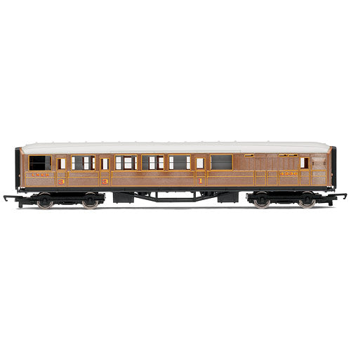 HORNBY Coach R4333 LNER Teak Brake Railroad