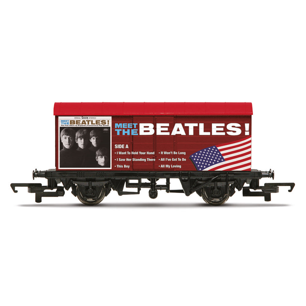 Hornby R60300 Meet The Beatles 'Please Please Me' US and UK Album Covers Wagon