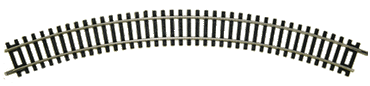 HORNBY Track Single 1x R605 1st Radius Double Curve