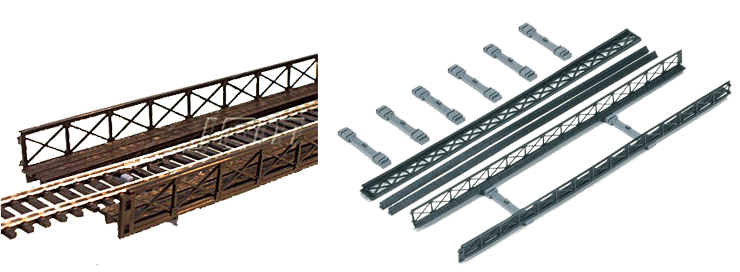 HORNBY R660 Elevated Track Sidewalls Pack