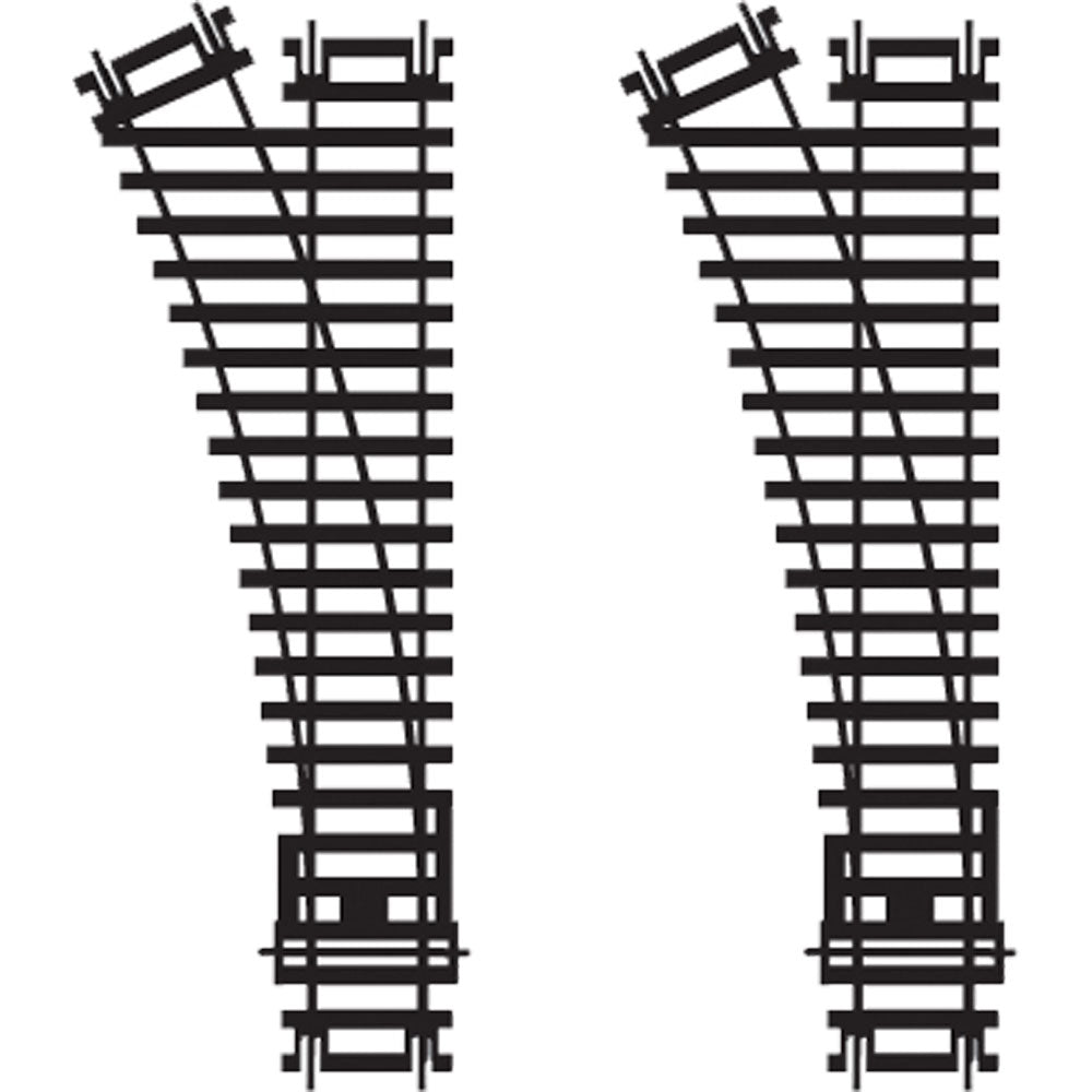 HORNBY Track R8072 2x Standard Points Left Hand