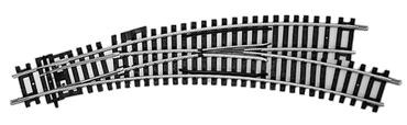 HORNBY Track Single 1x R8075 Right Hand Curved Point