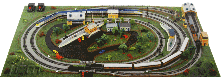 HORNBY R8217 Trakmat Track Plan