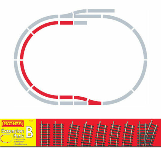 HORNBY R8222 TrakMat Track Extension Pack B