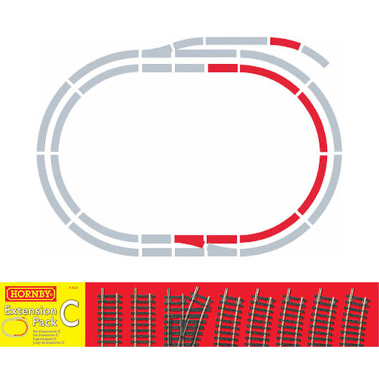 HORNBY R8223 TrakMat Track Extension Pack C