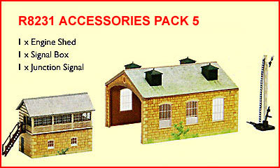 HORNBY R8231 Accessories Pack 5 Buildings