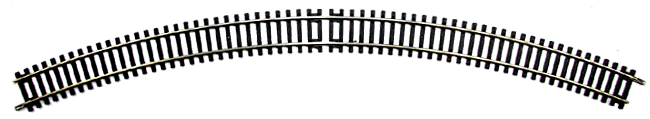 HORNBY Track 12x R8262 4th Radius Double Curve