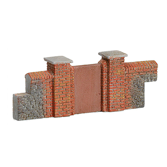 HORNBY Skaledale R8979 Brick Walling Gates Piers - OO Gauge Buildings